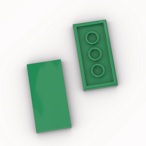 Azulejos de Construccion YUJHITP A0001 2x4 compatibles con Lego 100 piezas