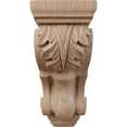thumbnail image 2 of Ekena Millwork 4 1/2"W x 5"D x 10"H Medium Traditional Acanthus Corbel, Mahogany, 2 of 4