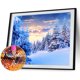 thumbnail image 2 of Wdftyju Kit de pintura de diamante 5D DIY Paisaje de nieve Cuadro de pared de mosaico de taladro cuadrado completo Wdftyju 6wt7tj7dh2zl7cy9, 2 of 9