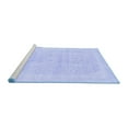 thumbnail image 2 of Ahgly Company Machine Washable Indoor Rectangle Abstract Blue Modern Area Rugs, 8' x 10', 2 of 4