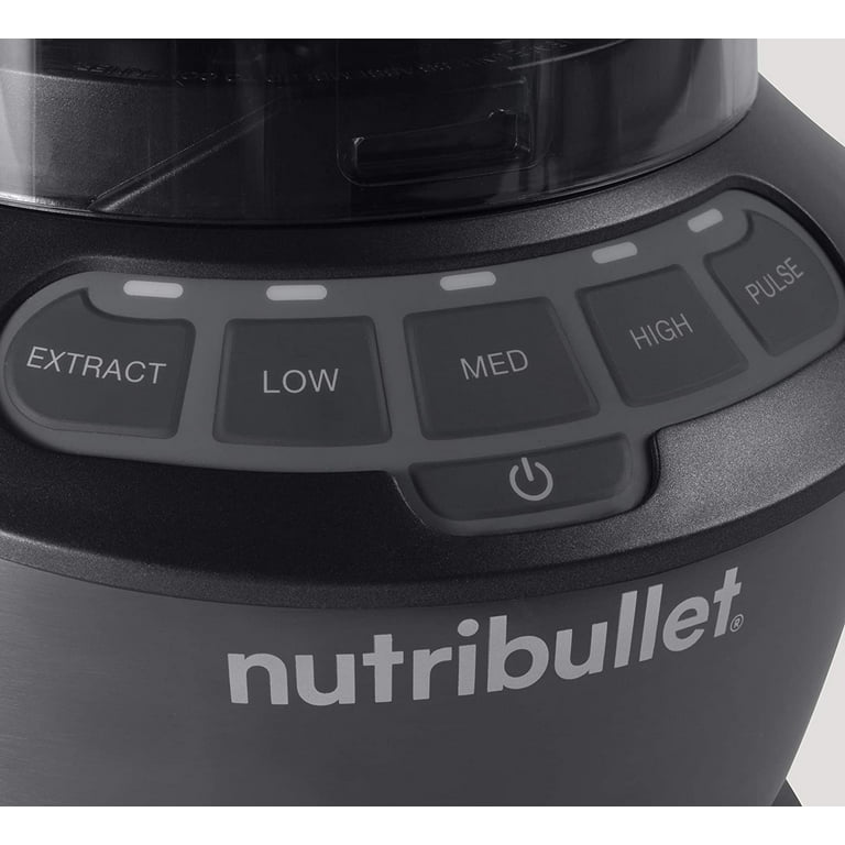 NutriBullet ZNBF30500Z Blender Combo 1200 Watt, 1200W, Dark Gray 