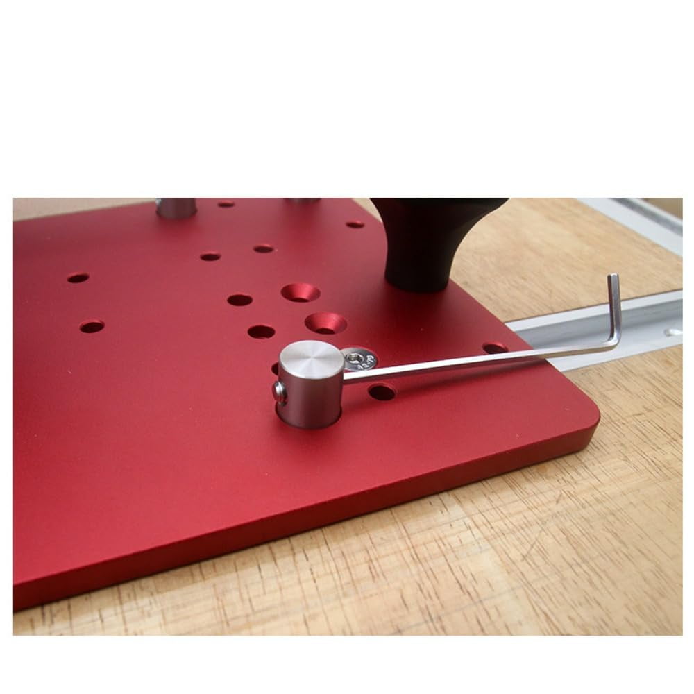 Precision Router Table Rail Coping Sled Woodworking Professional Rail Guide Safety Coping Sled for Cabinet Door Joints / Drawer Fronts
