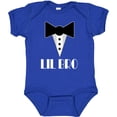thumbnail image 3 of Inktastic Lil Bro Little Brother Mock Tuxedo Tux Boys Baby Bodysuit, 3 of 5