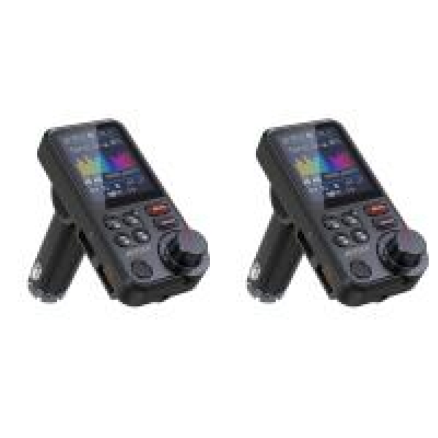 Transmisor FM Inalámbrico Compatible Con 1 8 Pulgadas QC3.0 Reproductor MP3 Carga