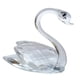 thumbnail image 4 of Simulación Crystal Swan Pequeño Decoración de Favores en Caja de Paquete, 4 of 9