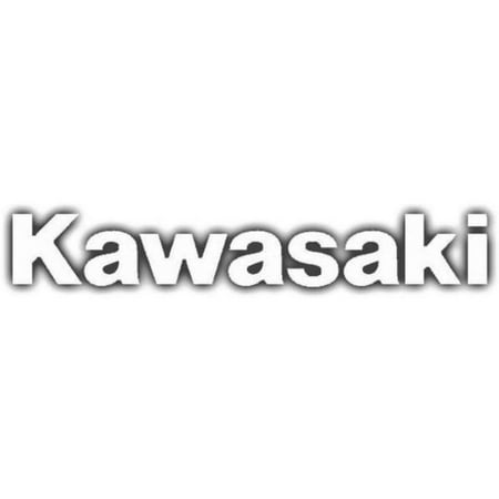 Stickers Dice - Factory Effex 09-94130 Die Cut Sticker - 3ft. Logo - Kawasaki - White