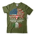 thumbnail image 4 of American Grown Italian Roots Shirt Italian American Gifts Italy Flag Shirt Italy Usa Shirt, 4 of 6
