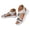 White, variant on Dakaela Womens Walking Sandals Orthopedic Spring Summer Beach Vacation Casual Shoes Open Toe Slip on Plantar Fasciitis Platform Slides Size 6-10 Black