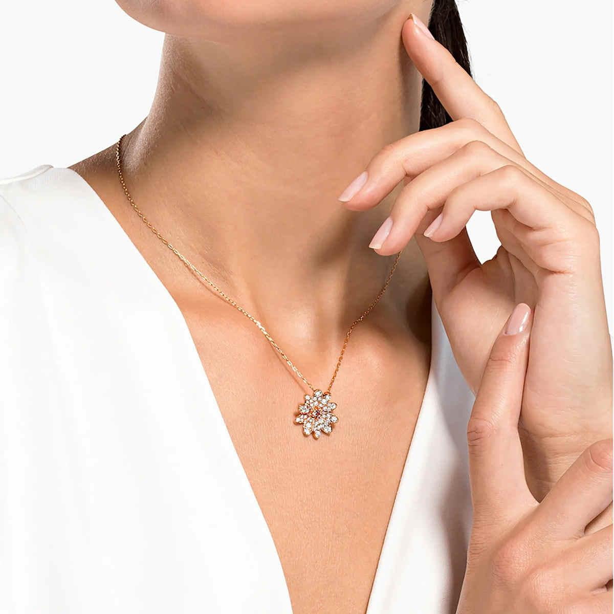 Crystal necklace Swarovski Multicolour in Crystal - 41273769