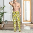 thumbnail image 2 of Zufioo Banana Mens Pajama Pants Sleep & Lounge Pants Sleepwear Pants(Available in Big & Tall)-Small, 2 of 6