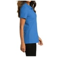 thumbnail image 3 of Womens Short Sleeve Easy Care SuperPro React Polo Shirt Strong Blue XL, 3 of 5