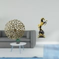 thumbnail image 2 of Escultura para colgar en la pared,Decoración de pared de metal para sala de estar,dormitorio y exterior.,Figura de escritorio,Estante de estatua de caballo para escritorio,oficina,decoración, 2 of 8