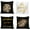 White Linen Quotes, variant on Inspirational Quotes Pillow Covers Set of 4 Summer Tropical Palm Leaves with Be Yourself Follow Your Dream Throw Pillow Cases 18x18 Inches Black White Linen Home Sofa Couch Decor Cushion Cover