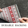 thumbnail image 6 of Red and White Christmas Striped Pattern Door Rugs,Washable Non Slip Door Mats Indoor,Decorative Door Mats,Entry Mat Indoor for Entrance,Bedroom,Kitchen,Bathroom,20"x32", 6 of 6