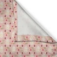 thumbnail image 3 of Ambesonne Pink Kitchen Curtains, Peony Blooms and Berry Twigs, 55"x45", Blush Multicolor, 3 of 3