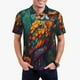 thumbnail image 1 of Fotbe Colorful Owl Forest Camiseta Polo de Golf para Hombre con Estampado – Camisa Deportiva Transpirable con Cuello Abotonado-Small, 1 of 6