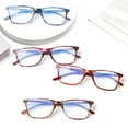thumbnail image 3 of VIDEBLA 4 Pack Reading Glasses for Women Blue Light Blocking Spring Hinge Ladies Eyeglasses, 3 of 8