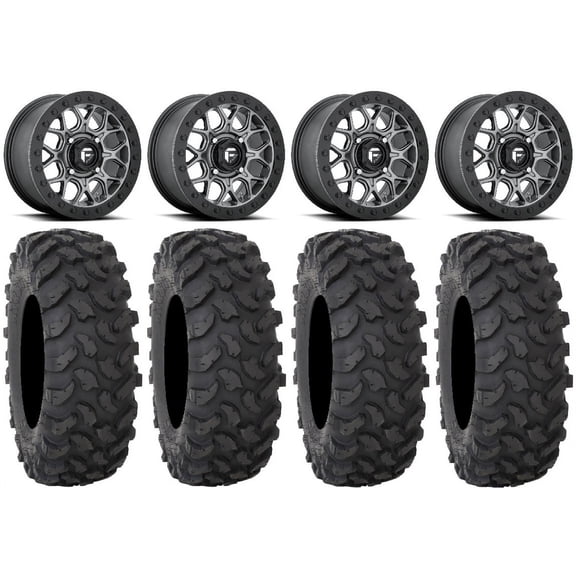 Fuel Tech Beadlock Gm 15" Wheels 32" XTR370 Tires Polaris RZR XP 1000 / PRO XP / Ranger XP 900/1000
