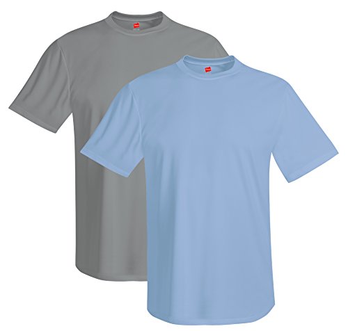 Hanes Men/'s Short Sleeve Cool DRI T-Shirt UPF 50-Plus