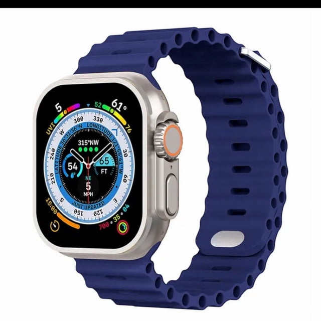 Correa para Apple Watch de Silicon, compatible con 38 mm / 40 mm / 41 mm. Modelo Ocean (Color Liso).