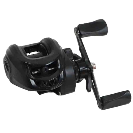 Baitcaster Reels 7.2:1 Gear Ratio Baitcasting Fishing Reel With Handle Lightweight Bait Cast Reel For Saltwater Freshwater(Black-12Cm)