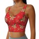 thumbnail image 2 of Balery Christmas With Cute Deer Sujetadores deportivos con espalda cruzada para mujer, acolchados, sin costuras, de alto impacto, ideales para yoga, gimnasio, entrenamiento y fitness.-, 2 of 8