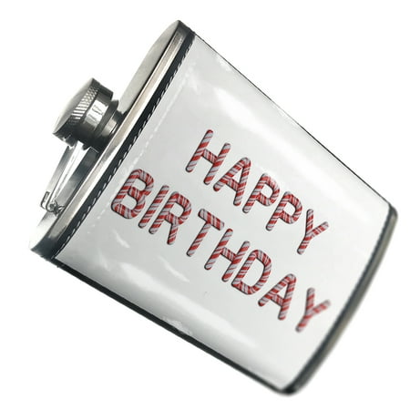 

NEONBLOND Flask Happy Birthday Christmas Candy Canes