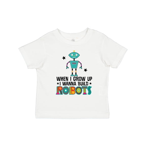 Inktastic Future Robot Builder Robotics Engineer Boys or Girls Toddler T-Shirt
