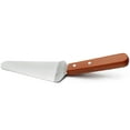 thumbnail image 5 of SPRING PARK Pie Server Cake Holder Transfer Triangular Spade Spatula for Pizza Cake Baking Wood Wooden Handle Shovel Stainless Steel, 5 of 6