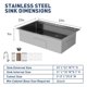 thumbnail image 3 of Stainless Steel Single Bowl Sink 24 x 18 Inch cm de Profundidadrop In Top Mount Sink Single Bowl Stainless Steel con Sliding Accessories 16 Gauge Stainless Steel Sink Profundo Single Bowl..., 3 of 8