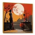 thumbnail image 2 of Designart "African Woman'S Poetic Reflections" African American Art Floater Framed Wall Art Living Room, 2 of 5