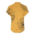 thumbnail image 5 of Womens Shirts Summer Fashion T Shirts Short Sleeve Casual V Neck Tops Cute Loose Fit Blouses Graphic Tees Womens Tops, 5 of 5