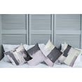 thumbnail image 4 of Ambesonne Throw Pillow Cover 4 Pack, , 24", Dimgray Pale Mauve and Ivory, 4 of 7