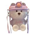 thumbnail image 4 of Linda Botella De Agua De 1000 Ml Con Forma De Oso De Paja Para Niñas De Viaje De Oficina Rosa+Linda Botella De Agua De 1000 Ml Con Forma De Oso De Paja Para Niñas De Viaje De Oficina Púrpura Macarena none, 4 of 4