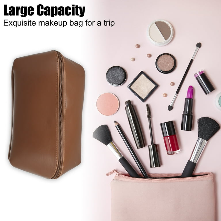 Unique Bargains Large Capacity Travel Cosmetic Bag Portable Makeup