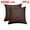 Brown, variant on PiccoCasa 18" x 18" Cotton Linen Throw Pillowcases Set of 2, Green