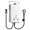 White, variant on Lightweight 6L Tankless Water Heater, 1.58GPM 40K BTU, Outdoor Instant Hot Water for Cabin/Camping, White