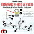 thumbnail image 2 of Captain O-Ring  Replacement R0966900 O-Ring for Jandy TruChlor R0966800 Cover Lid 2 Pack, 2 of 6