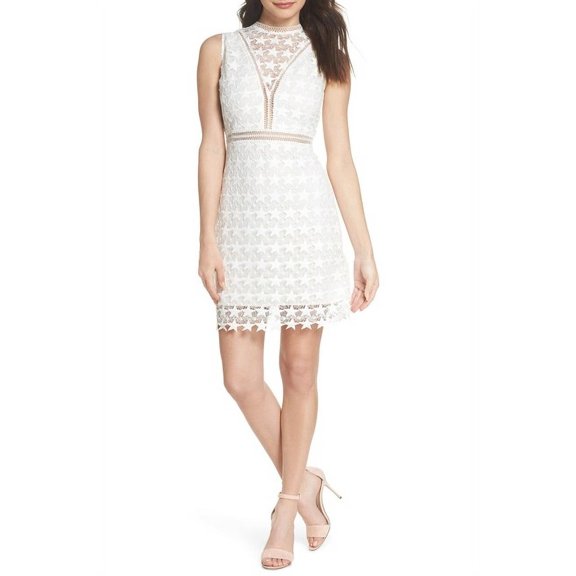 Sam Edelman Star Lace Sheath Dress (8)
