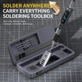 thumbnail image 2 of Kit de soldador FNIRSI HS-02B 100W con estuche de almacenamiento, 2 of 8