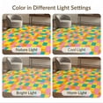 thumbnail image 7 of ODIKA Whimsical Plaid Motif Vibrant Geometric Contemporary Playroom for Home Office, Gaming Room, Under Desk, Non-Slip Chair-Friendly, 7 of 7