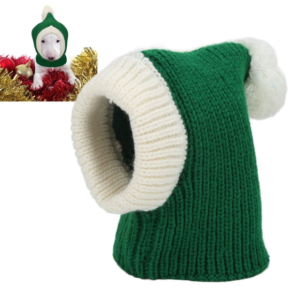 Gorro de Navidad para Cachorros, Gorro de Invierno para Perros, Gorro de Punto Rojo para Mascotas, NaviDad, Invierno, Cálido, Para Perros Pequeños y Medianos, Cachorros, Gatos,