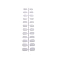 thumbnail image 1 of 1 Set Glue on Nails Medium Length Decorations Stick Wraps of Files Stick Full Cover Wraps Art Decals Artificial Beauty Tool Manicure Kit Decorations 21, 1 of 5