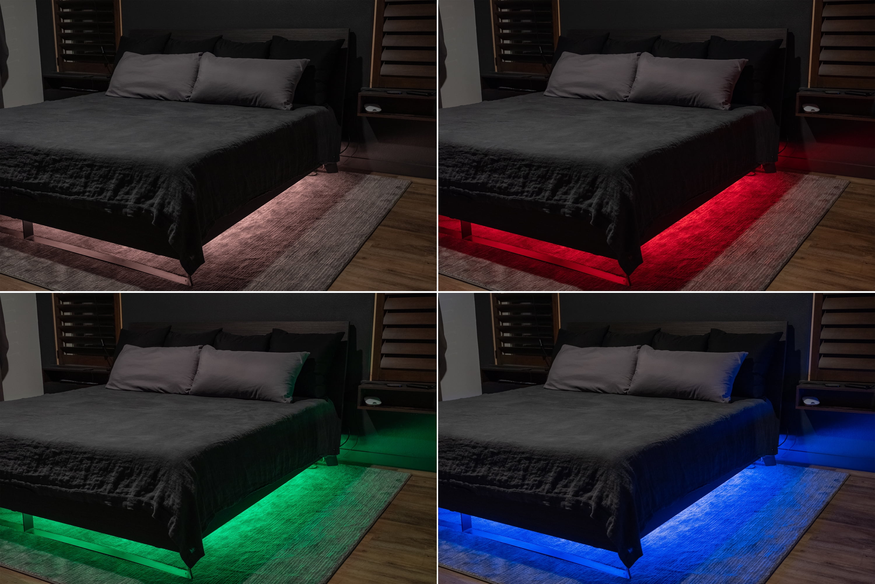 Enbrighten Spectrum LED Under Cabinet Puck Lights, 6 Pack,  44091