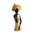 thumbnail image 4 of Estatua de mujer africana de resina, colección de figuras, regalo, decoración moderna de escritorio. Estilo B, 4 of 9