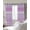 Pink, variant on Purple Pink Boho Blackout Curtains for Bedroom/Living Room, Thermal Insulated Kitchen Curtains, Vintage Ethnic Tribe Abstract Art Grommet Darkening Window Treatment Drapes 52"x72"x2