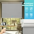 thumbnail image 2 of Estbridge [Solar-powered Roller Shades] Solar-powered  No-drill Fully Blackout Electric Roller Shades | Cordless Roller Shades for Privacy Protection  Electric Operation  Suitable for Ind, 2 of 2