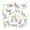 A, variant on Opvise Static Cling Window Stickers with Bird Collision Prevention - Reusable PVC Prism Decals for Home & Office, Easy Apply/Remove, Waterproof & Durable Decorative Films A