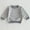 X-183Grey, variant on ZHOGXU Big Girls Sweater Long Sleeved Round Neck Striped Print Knit Soft Stretch Comfortable Top For Casual Daily Wear Black 3-4 Years