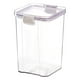 thumbnail image 4 of Xihbxyly Recipiente Hermético para Almacenar Granos Diversos, Diseño Compacto, Plástico Transparente, Ideal para Organizar La Cocina, Harina y Refrigerios, de 460 Ml a 1800 Ml., 4 of 4
